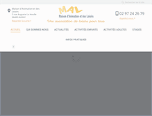 Tablet Screenshot of mal-auray.org